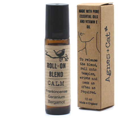 Agnes + Cat Roll On Essential Oil Blend - CALM