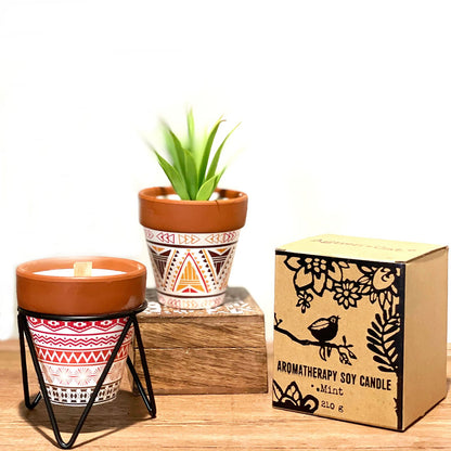 Agnes + Cat Herb Garden Candles - Lavender